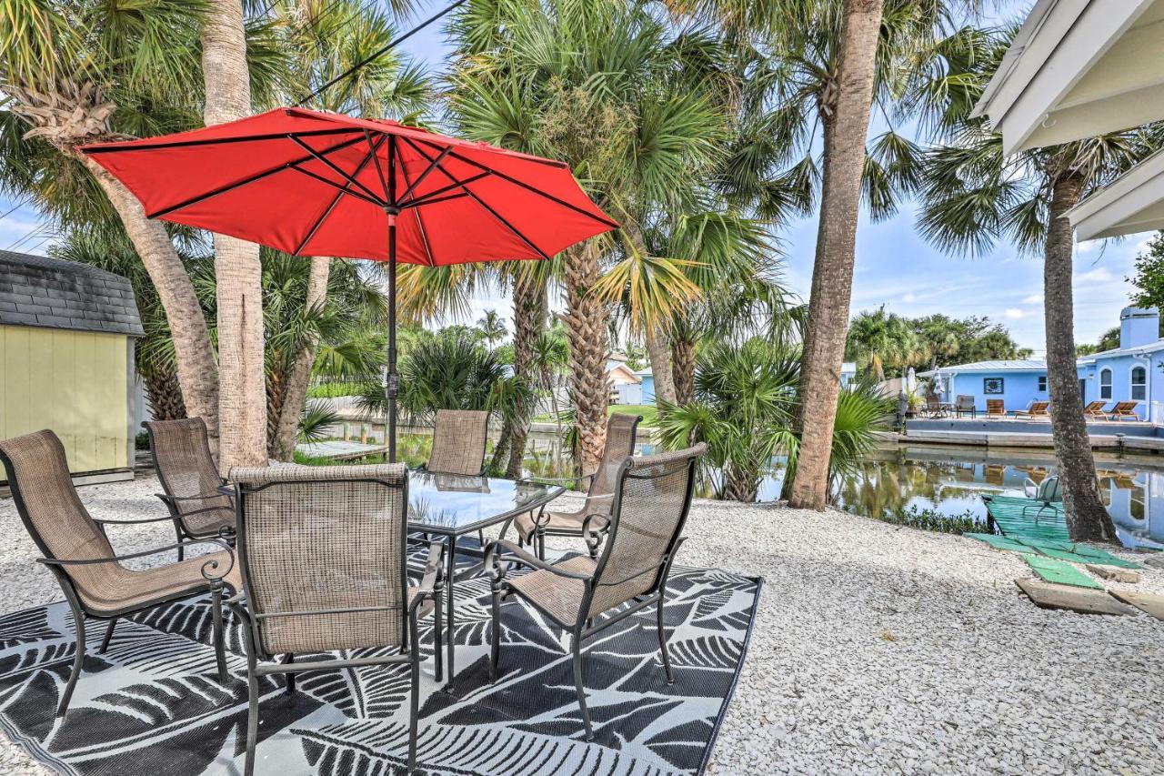 Siesta Key Village Studio On Canal Near Beach Сарасота Экстерьер фото