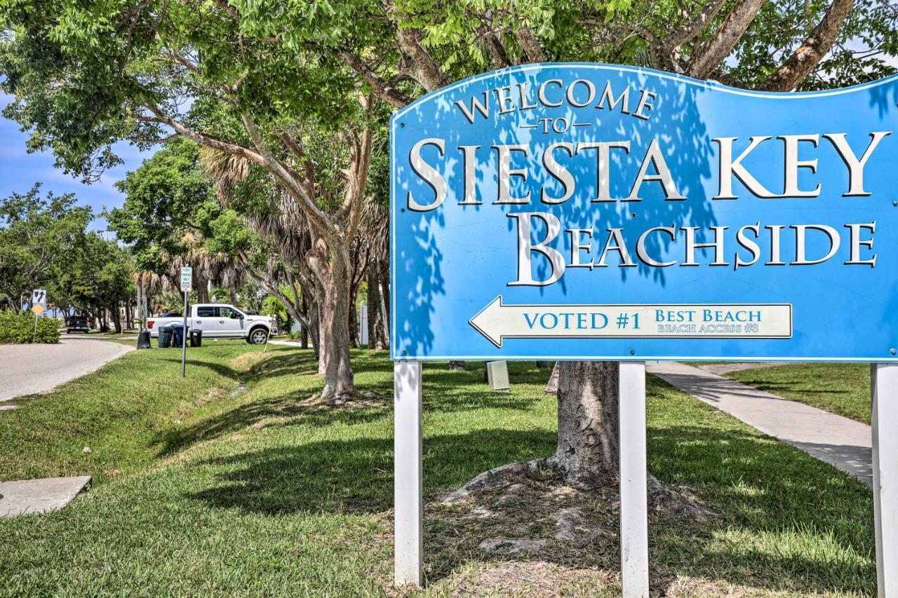 Siesta Key Village Studio On Canal Near Beach Сарасота Экстерьер фото