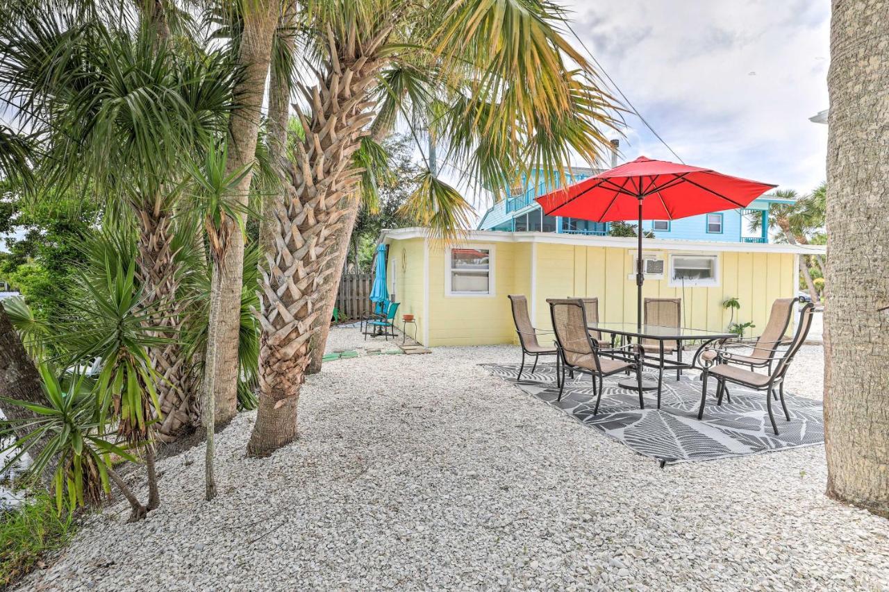 Siesta Key Village Studio On Canal Near Beach Сарасота Экстерьер фото